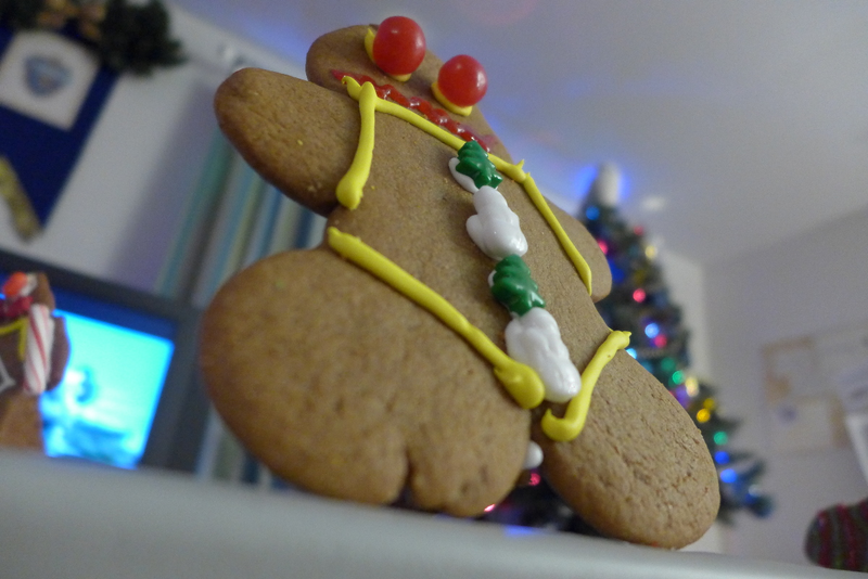 Illustration for article titled Gingerbread Kaiju might be the most delicious game ever made